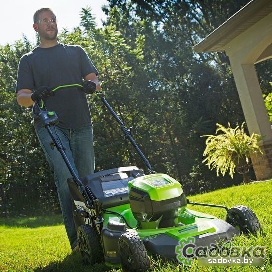 Газонокосилка Greenworks GD60LM46HPK4