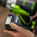 Винтоверт ударный Greenworks GD24ID3 24V (300Нм) аккумуляторный, без АКБ и ЗУ