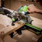 Торцовочная пила Greenworks GD24MS216 24V (65х310мм) аккумуляторная, без АКБ и ЗУ