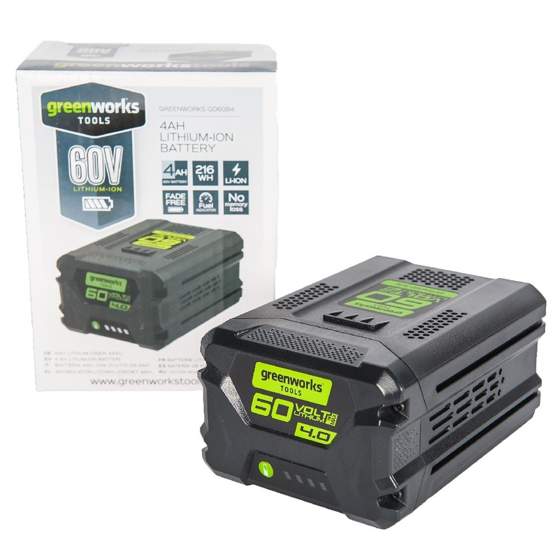 Аккумулятор Greenworks 60V 4 А/ч G60B4