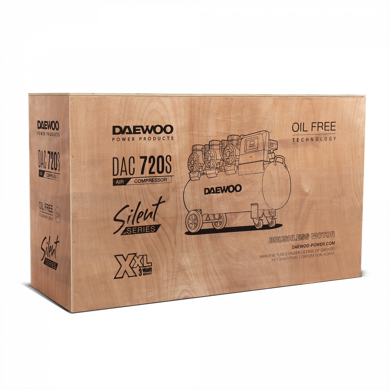 Компрессор безмасляный DAEWOO DAC 720S