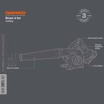 Воздуходувка-пылесос аккумуляторная DAEWOO DABL 2821Li SET