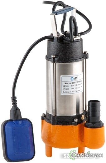 Фекальный насос AV Engineering Marvel 1200 FE 333/12