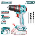 Дрель-шуруповерт ударная TOTAL TIDLI206681