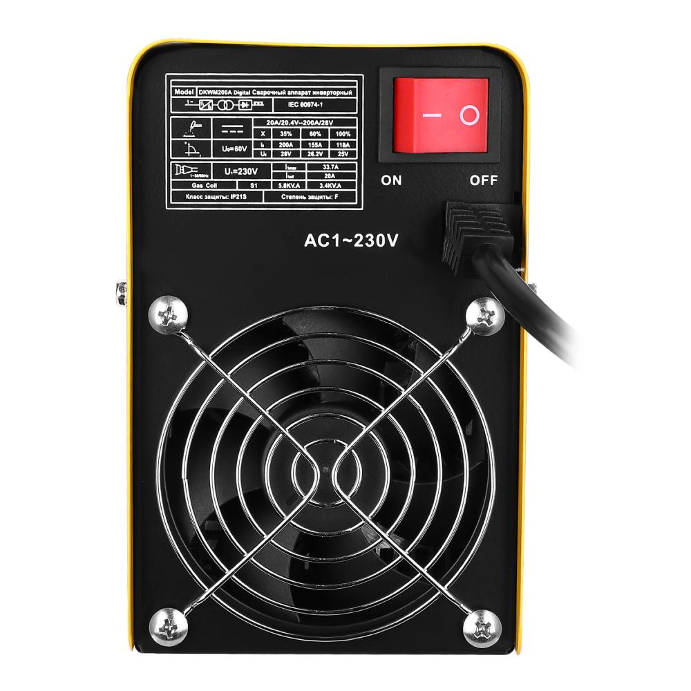 Инвертор сварочный DEKO DKWM200A Digital