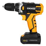 Дрель-шуруповерт аккумуляторная DEKO Banger 16V 080-1003