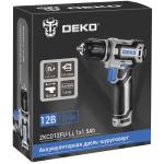 Дрель-шуруповерт аккумуляторная DEKO ZKCD12FU-Li