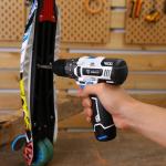 Дрель-шуруповерт аккумуляторная DEKO GCD12DU3 SNOW WHITE SET1