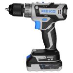 Дрель-шуруповерт аккумуляторная DEKO DKCD20V ONE + SET 63