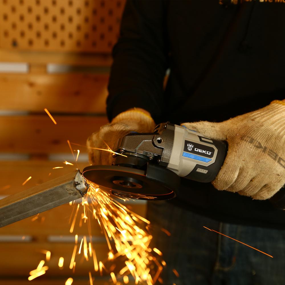 Углошлифмашина аккумуляторная DEKO DKAG20 SET