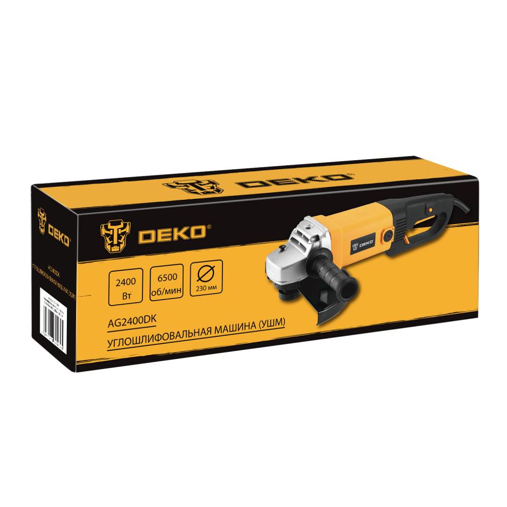 Углошлифмашина DEKO AG2400DK