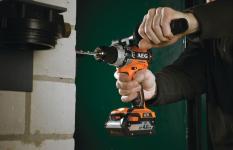 Дрель-шуруповерт ударная аккумуляторная бесщеточная AEG BSB18C2BL-0 (без батареи)