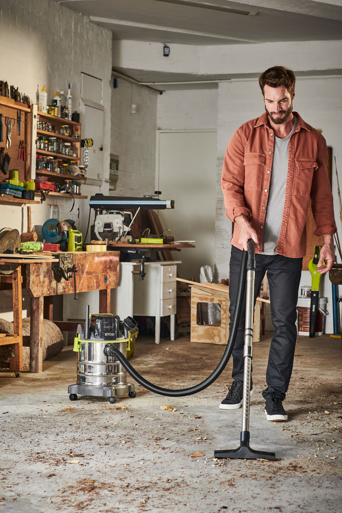 ONE + / Пылесос строительный RYOBI R18WDV (без батареи)
