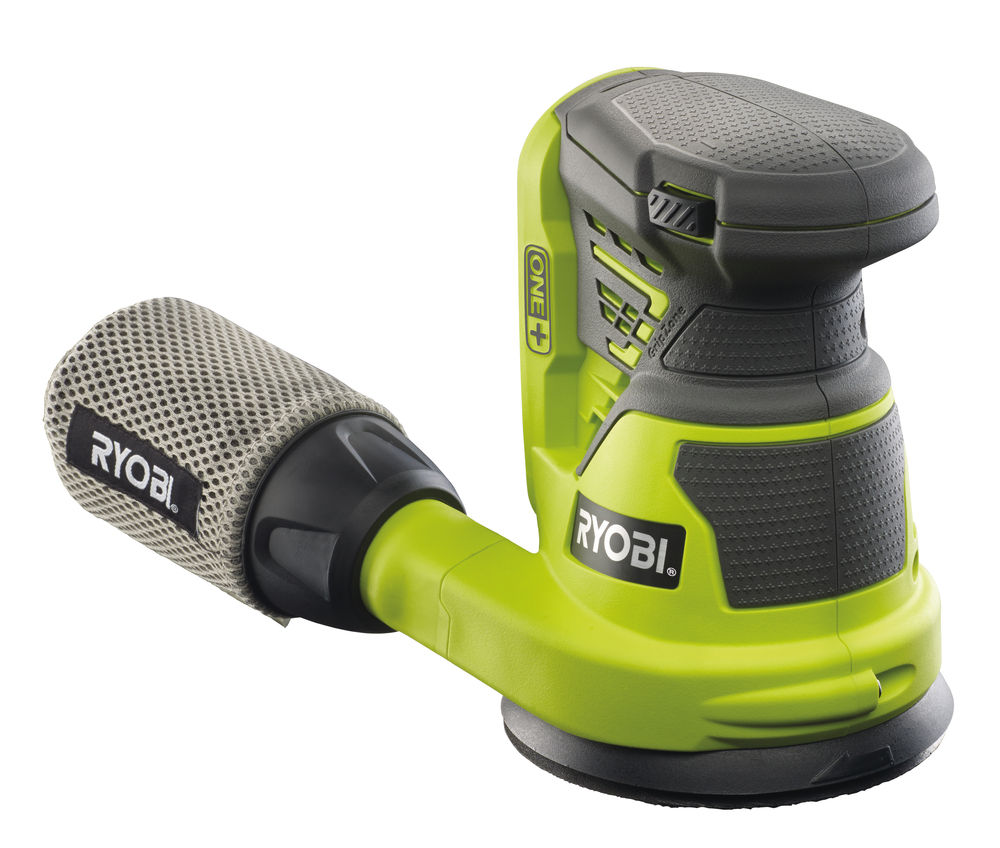 ONE + / Эксцентриковая аккумуляторная шлифмашина RYOBI R18ROS-0 (без батареи)