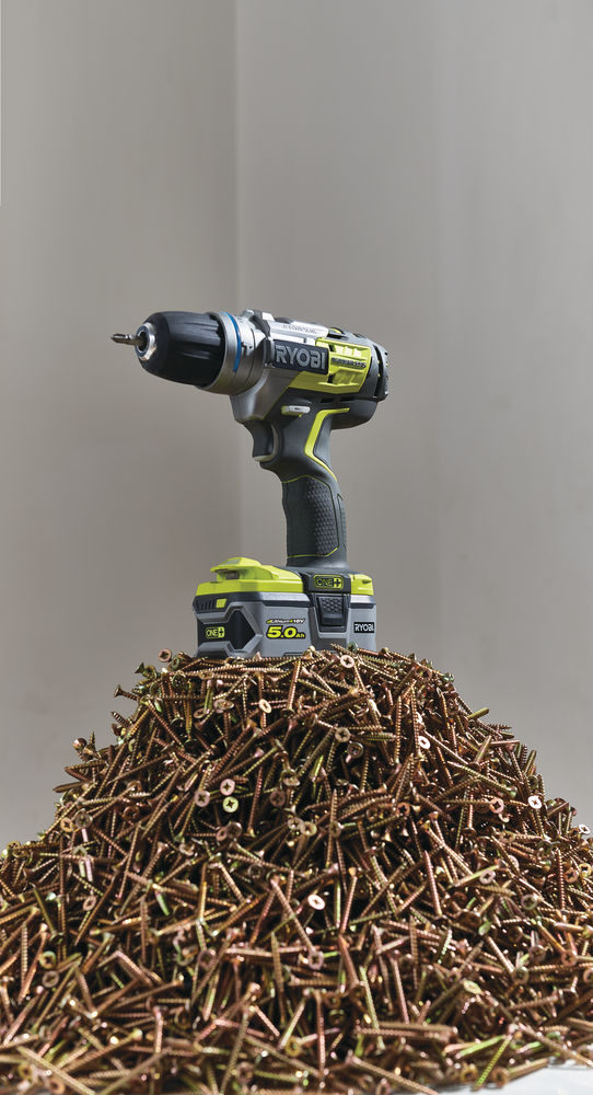 ONE + / Ударная дрель-шуруповерт RYOBI R18PDBL-0 (без батареи)