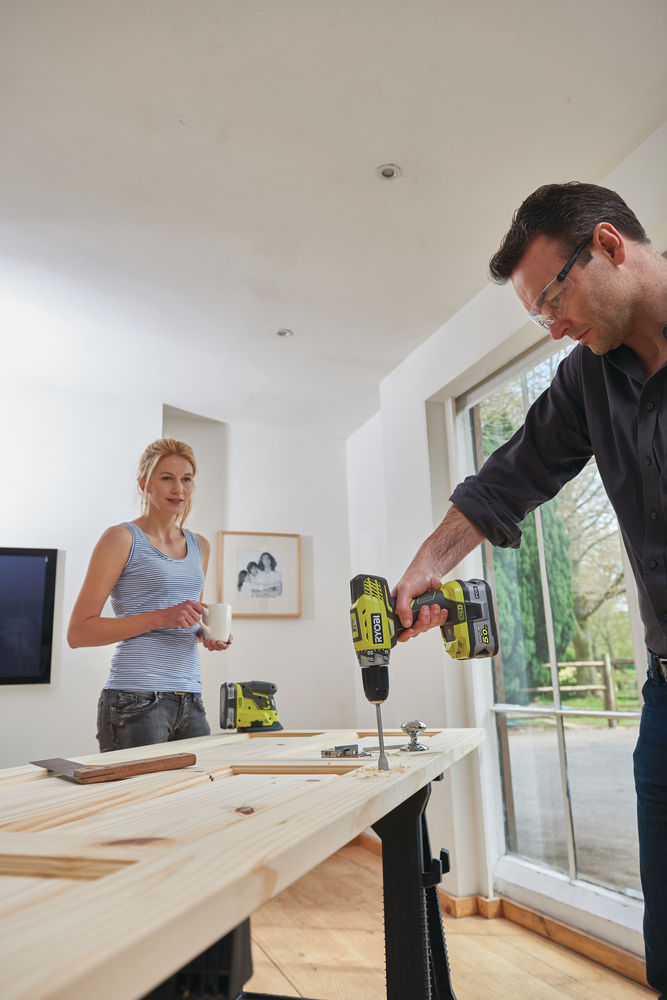 ONE + / Ударная дрель-шуруповерт RYOBI R18PDBL-0 (без батареи)