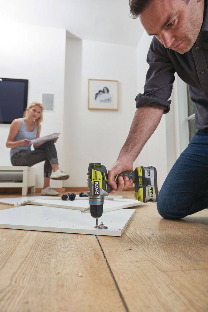 ONE + / Ударная дрель-шуруповерт RYOBI R18PDBL-0 (без батареи)