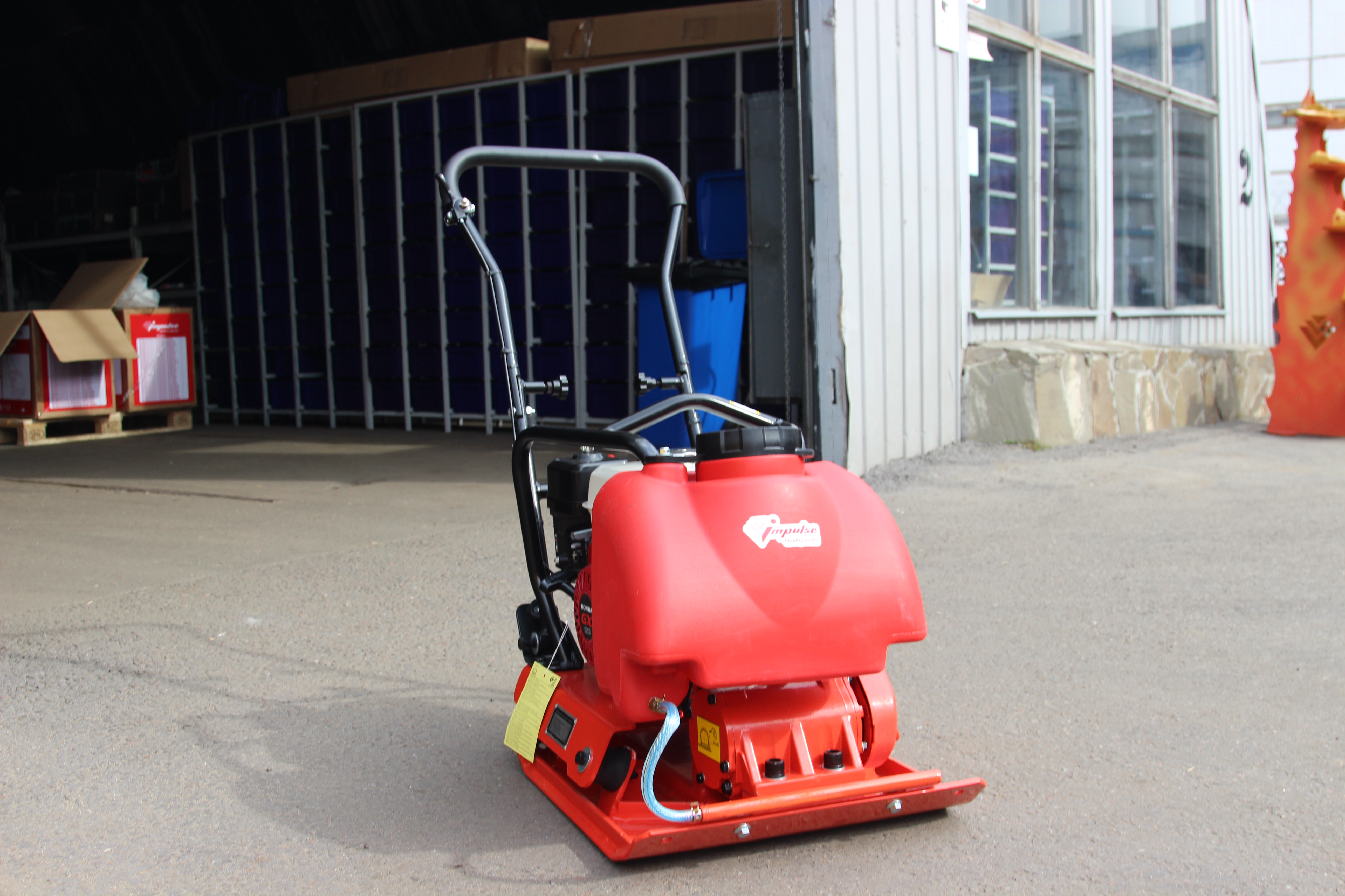 Виброплита Impulse VP80TH Honda GX160 (бак)