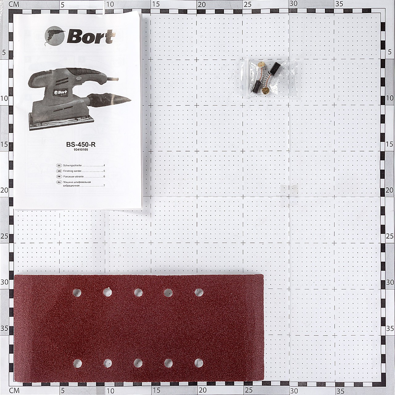 Виброшлифмашина Bort BS-450-R