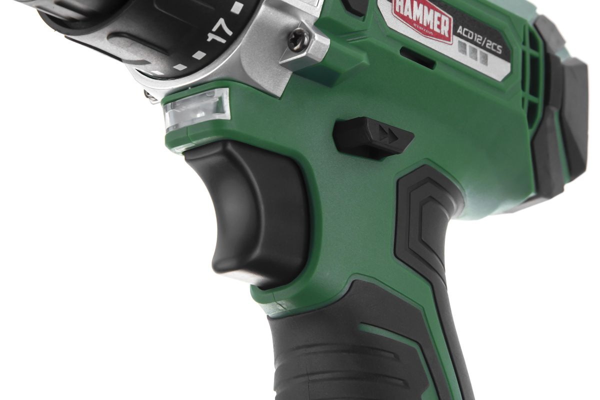 Дрель-шуруповерт аккумуляторная Hammer ACD12/2CS