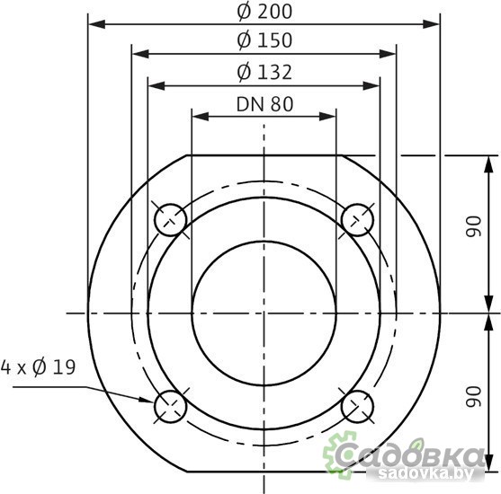Насос Wilo TOP-S 80/7 (3~400/230 V, PN 6)