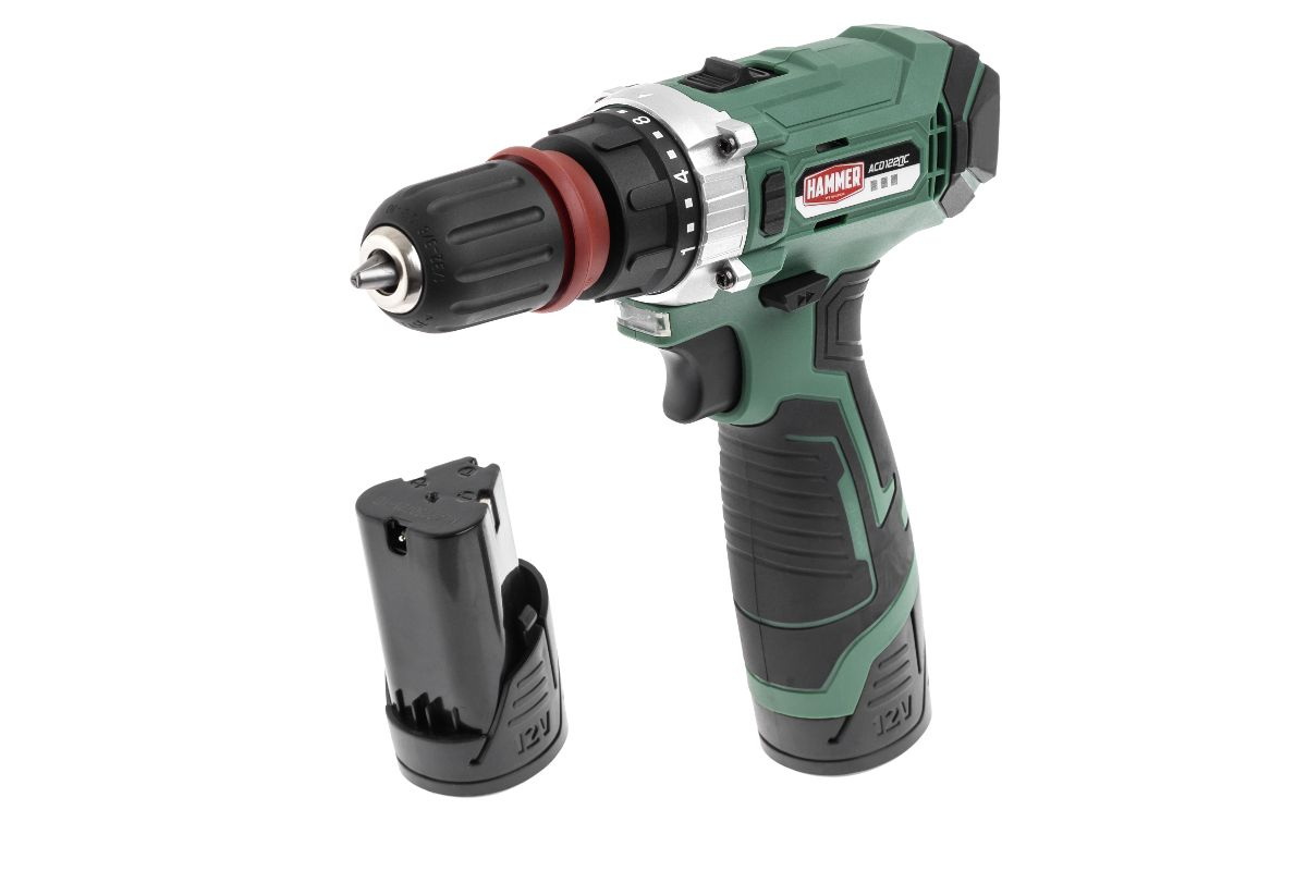Дрель-шуруповерт аккумуляторная Hammer ACD122QC