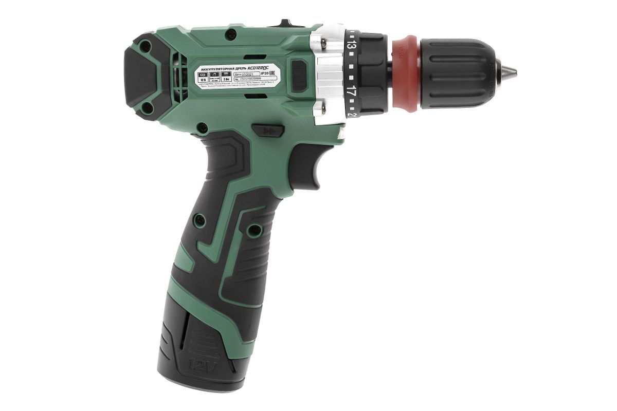 Дрель-шуруповерт аккумуляторная Hammer ACD122QC