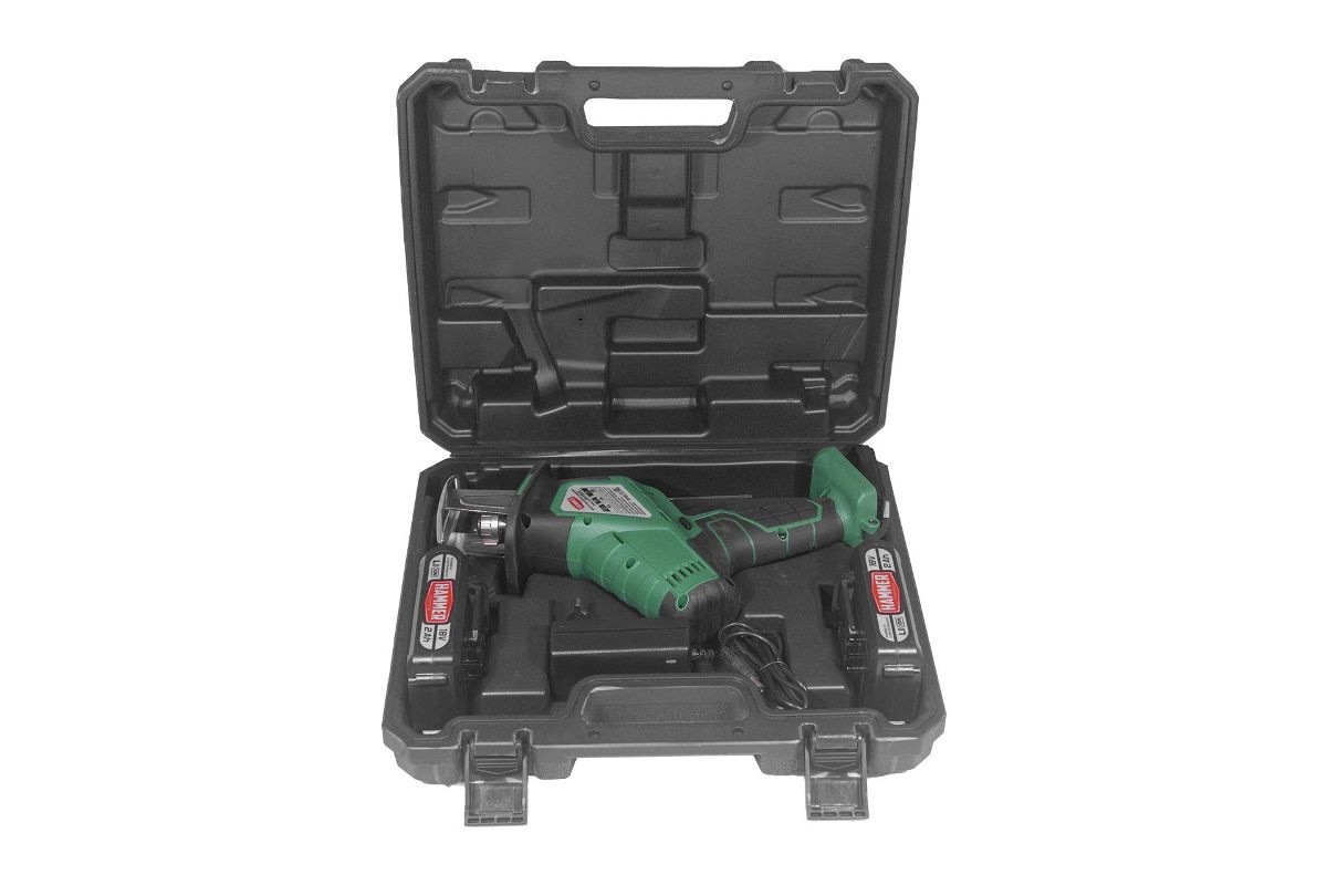 Пила сабельная аккумуляторная Hammer LZK18DC