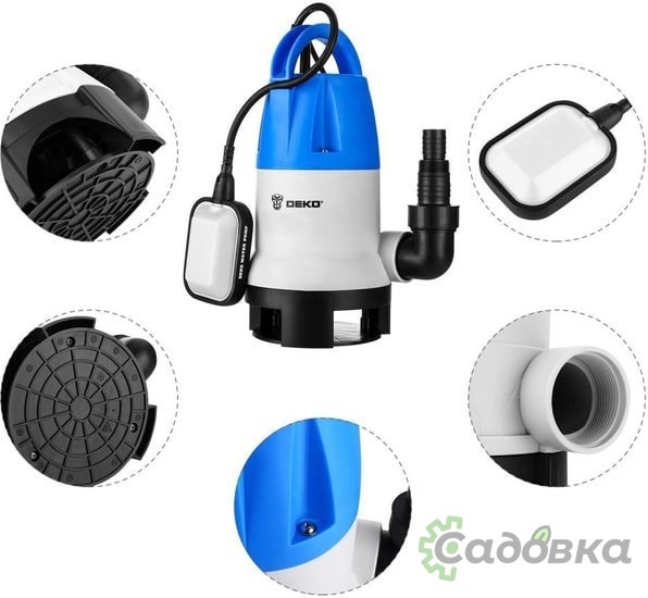 Дренажный насос Deko DWP-750P