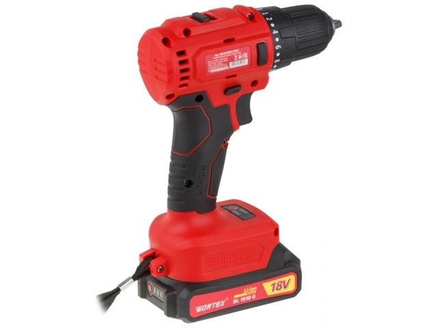 Аккум. дрель-шуруповерт WORTEX BD 2025-1 DLi в чем. ALL1 XLT БЕСЩЕТ, 18 В, 50 Н*м, 2х1,5 А*ч, БЗП 10
                    (шурупы до 9 мм)
