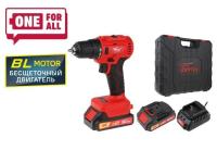 Аккум. дрель-шуруповерт WORTEX BD 2025-1 DLi в чем. ALL1 XLT БЕСЩЕТ, 18 В, 50 Н*м, 2х1,5 А*ч, БЗП 10
                    (шурупы до 9 мм)