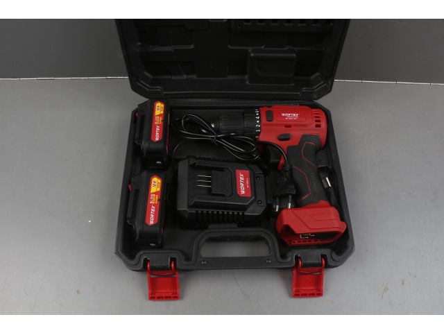 Аккум. дрель-шуруповерт WORTEX BD 1220-1 DLi в чем. БЕСЩЕТ, 12 В, 40 Н*м, 2х1.5 А*ч, БЗП 10 мм уце
                    (шур. до 6 мм, НЕ подходит к линейке ALL1)