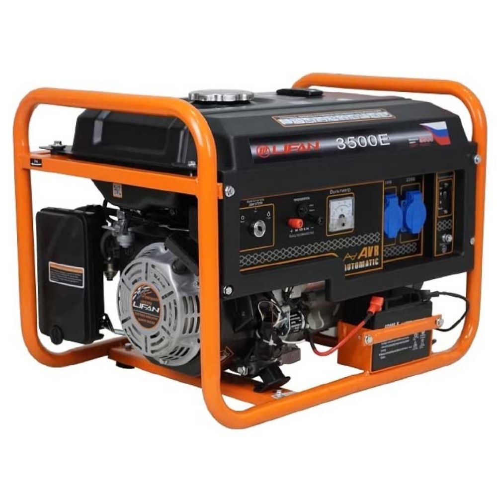 Генератор бензиновый Lifan 3500E 3GF-7