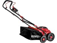Аккум. аэратор-скарификатор WORTEX CAE 3736 ALL1 XLT SET БЕСЩЁТ.ДВИГ., 18В+18В, шир. 37 см
                    (2 4Ач акб, зу, вал для аэрации, вал для скарификации, 5 рег.высоты, 45 л травосборник)
