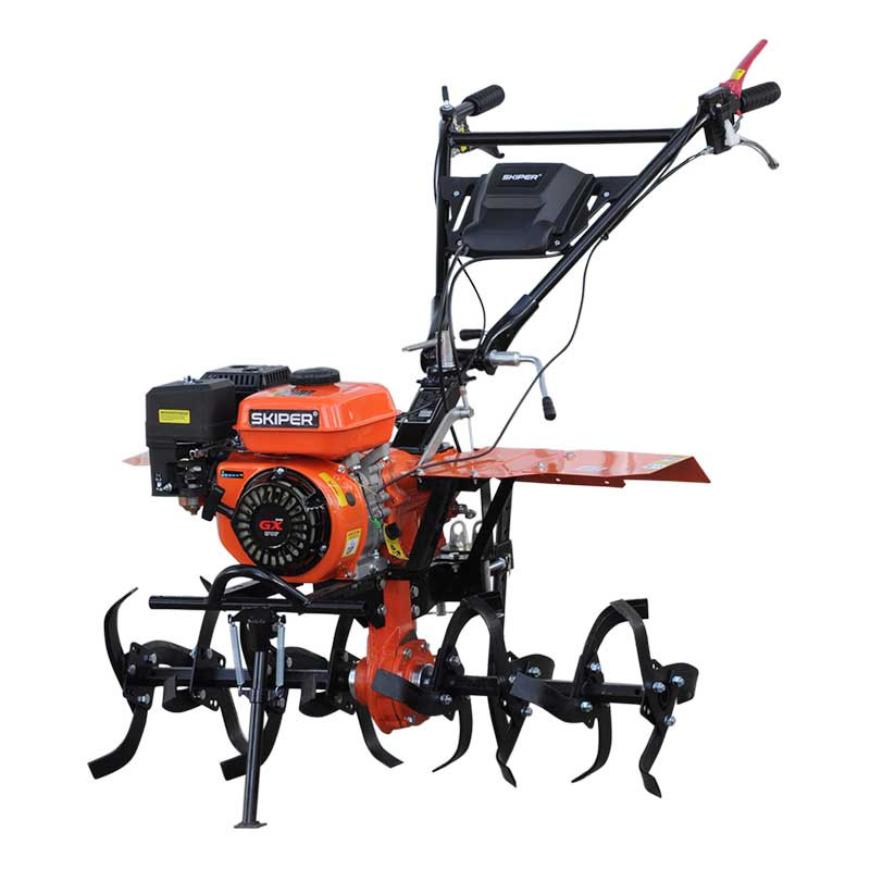 Культиватор SKIPER  SP-850S (8 л.с., без ВОМ, пон.передача, 3+1, без колёс)
