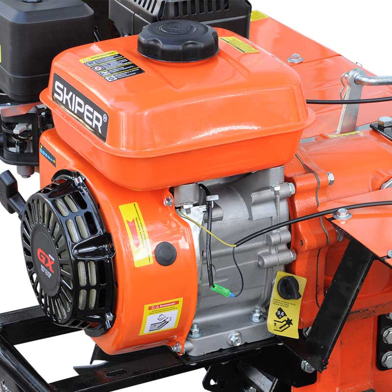Культиватор SKIPER  SP-850S (8 л.с., без ВОМ, пон.передача, 3+1, без колёс)