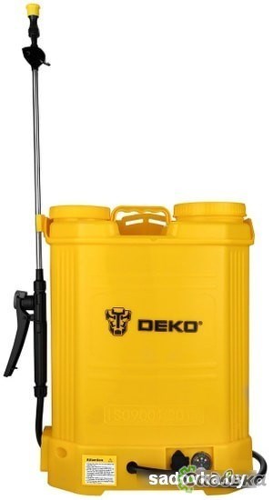 Аккумуляторный опрыскиватель Deko DKSP10 16 л