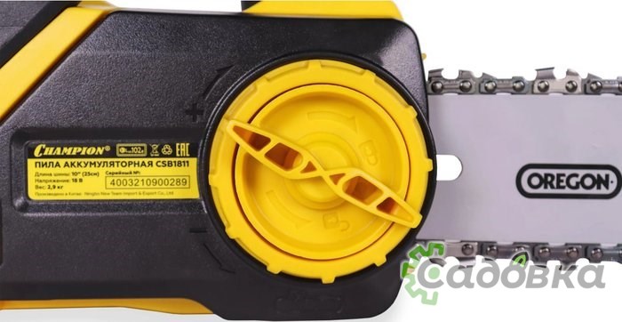 Аккумуляторная пила Champion CSB1811 (без АКБ)