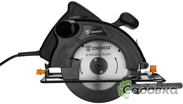 Дисковая (циркулярная) пила Deko DKCS1500-160