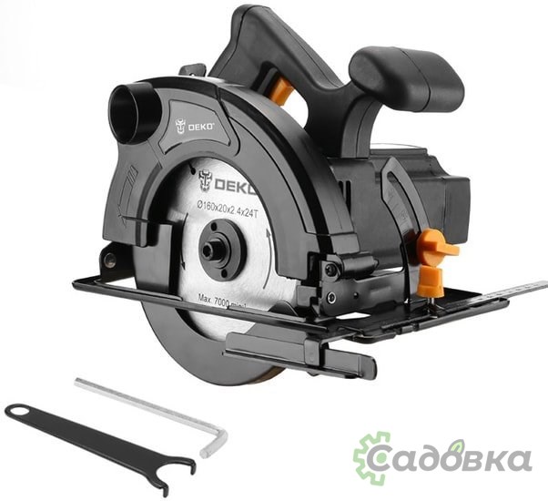 Дисковая (циркулярная) пила Deko DKCS1500-160