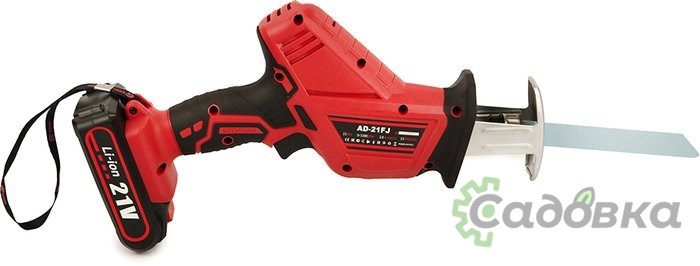 Сабельная пила Edon AD-21FJ (с 2-мя АКБ, кейс)