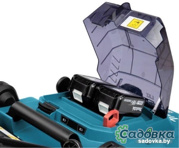 Колёсная газонокосилка Makita DLM382PM2 (с 2-мя АКБ)