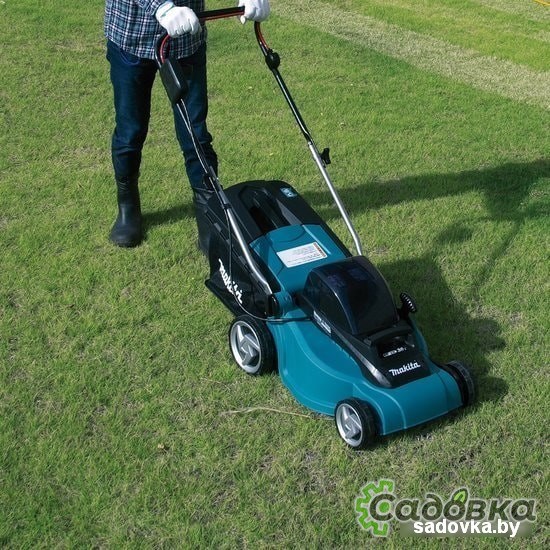 Колёсная газонокосилка Makita DLM380PM2 (с 2-мя АКБ)