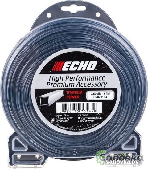 Леска для триммера Echo Titanium Power Line C2070164