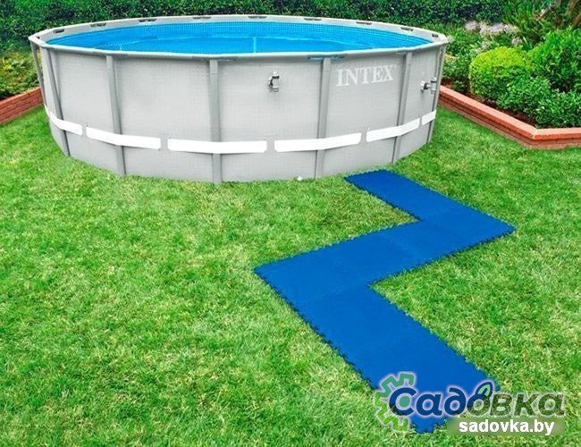 Аксессуары для бассейнов Intex Подстилка-пазл, 8 шт, 50х50х1см 29081