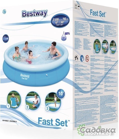 Каркасно-надувной бассейн Bestway 57273 (366x76)