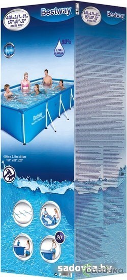 Каркасный бассейн Bestway 56405 (400х211х81)