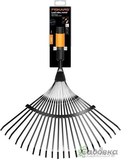 Грабли веерные Fiskars QuikFit 1000644