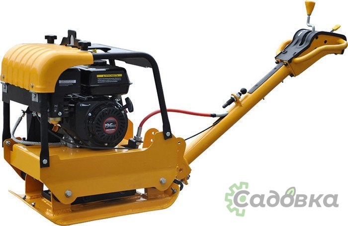 Виброплита Skiper С-140 Loncin LC200F (колеса)