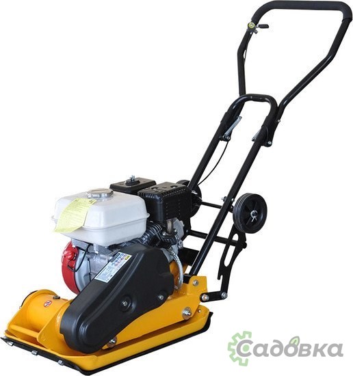 Виброплита Skiper С-60 Loncin LC160F (колеса, мат)